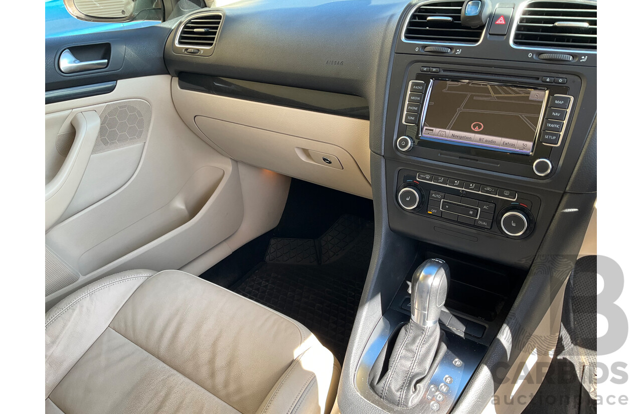 10/2011 Volkswagen Golf 118 TSI Comfortline 1K MY12 4d Wagon Toffee Brown Metallic Twincharged 1.4L