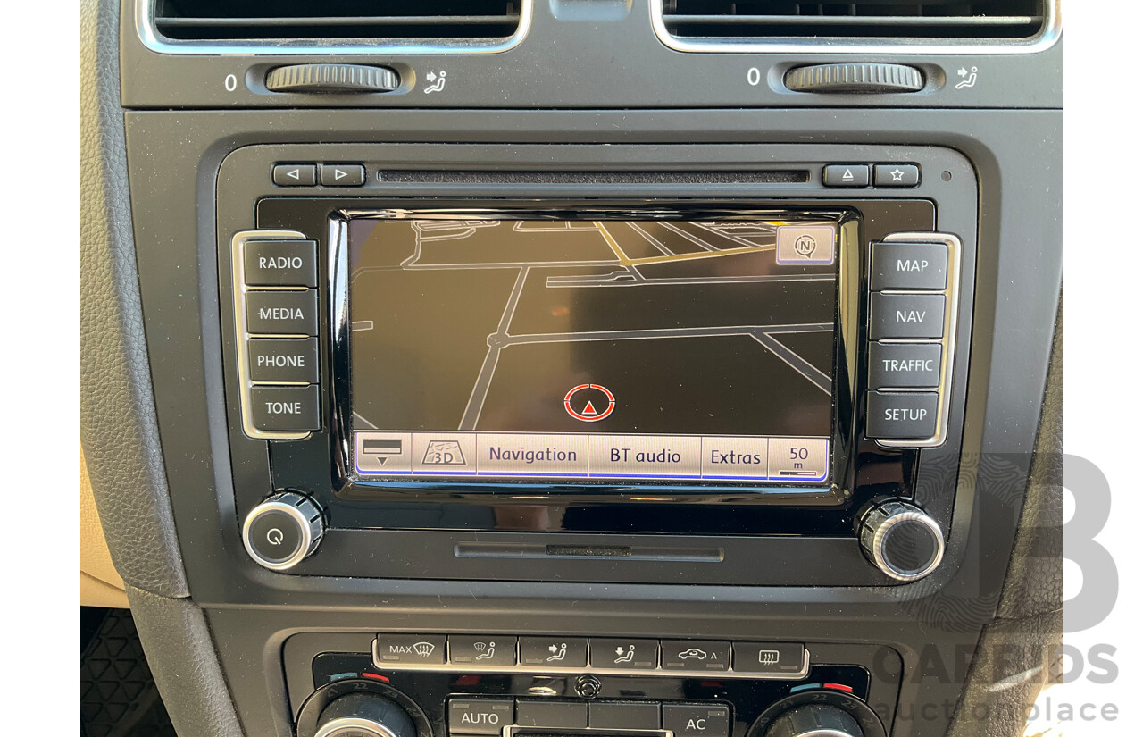 10/2011 Volkswagen Golf 118 TSI Comfortline 1K MY12 4d Wagon Toffee Brown Metallic Twincharged 1.4L