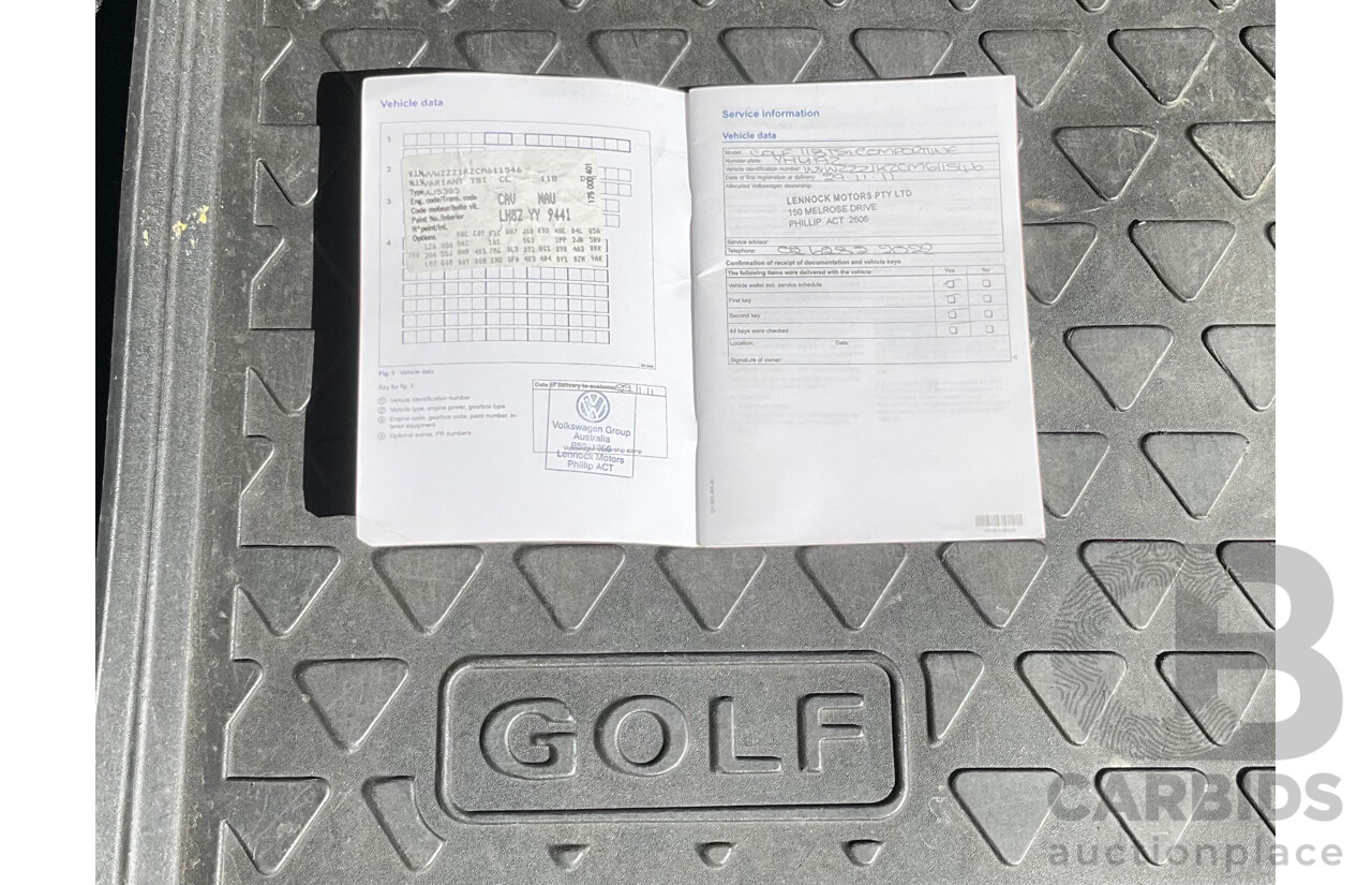 10/2011 Volkswagen Golf 118 TSI Comfortline 1K MY12 4d Wagon Toffee Brown Metallic Twincharged 1.4L