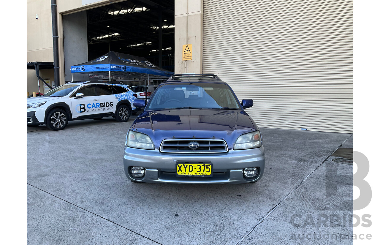 5/2002 Subaru Outback Limited (AWD) MY02 4d Wagon Blue 2.5L