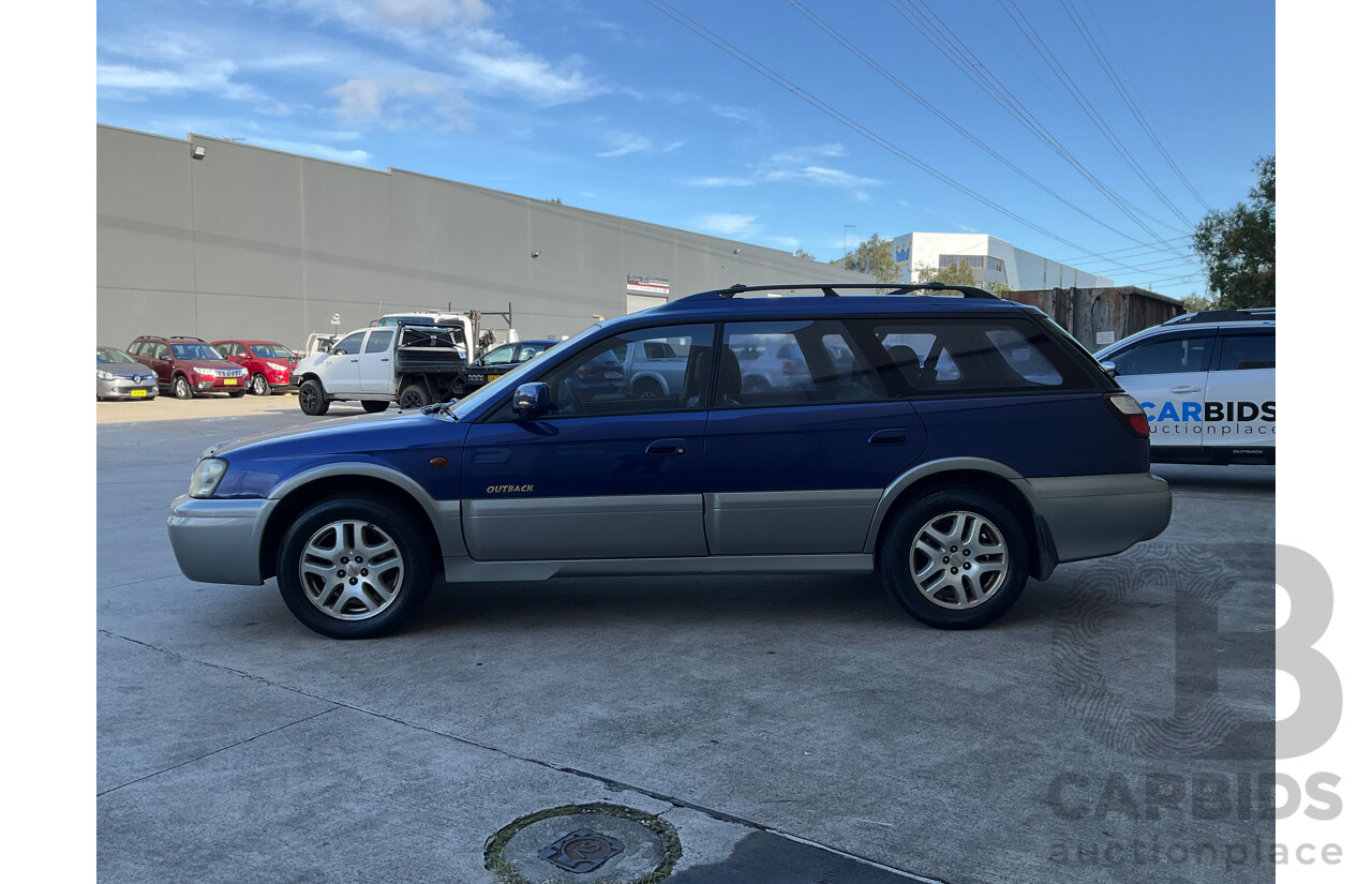 5/2002 Subaru Outback Limited (AWD) MY02 4d Wagon Blue 2.5L