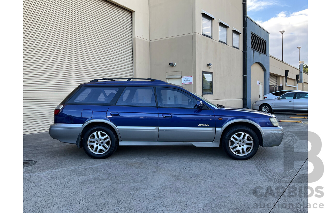 5/2002 Subaru Outback Limited (AWD) MY02 4d Wagon Blue 2.5L