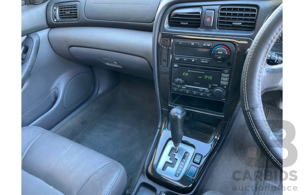 5/2002 Subaru Outback Limited (AWD) MY02 4d Wagon Blue 2.5L