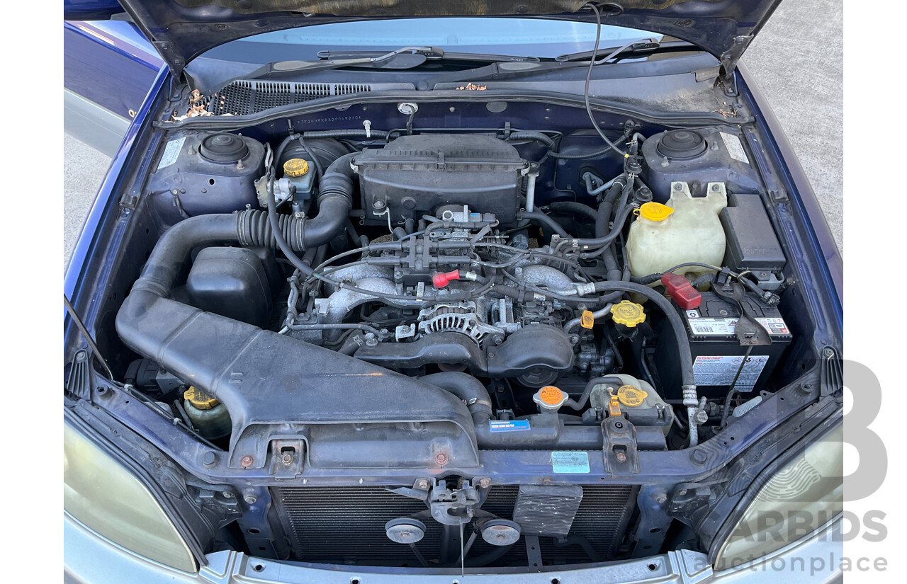 5/2002 Subaru Outback Limited (AWD) MY02 4d Wagon Blue 2.5L
