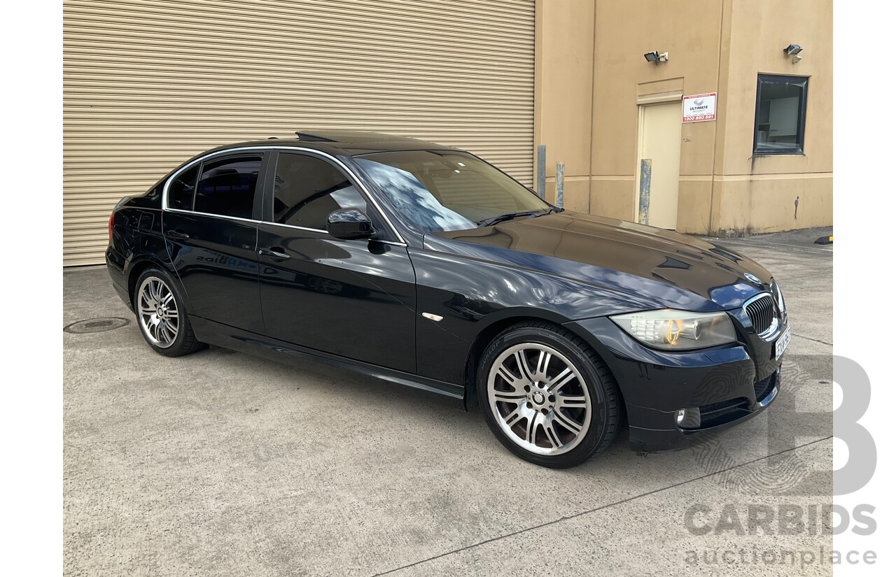 3/2010 BMW 323i E90 MY09 4d Sedan Black Sapphire Metallic 2.5L
