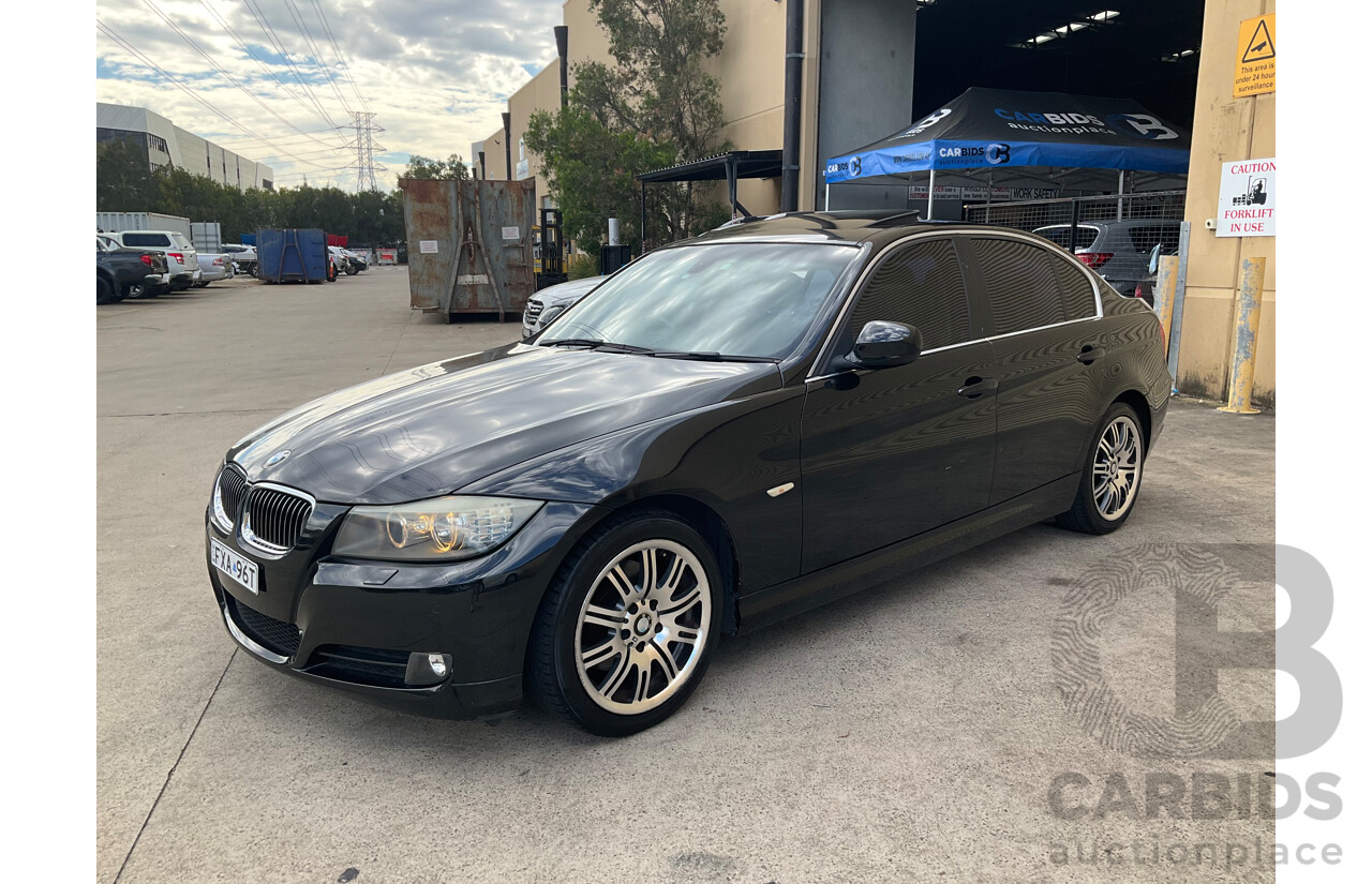 3/2010 BMW 323i E90 MY09 4d Sedan Black Sapphire Metallic 2.5L