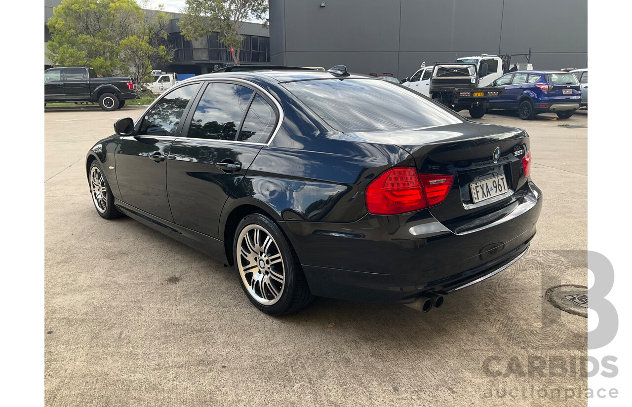 3/2010 BMW 323i E90 MY09 4d Sedan Black Sapphire Metallic 2.5L