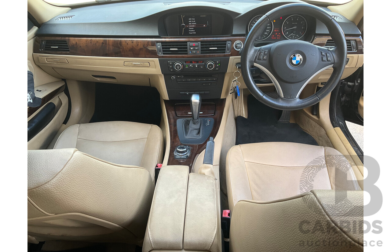 3/2010 BMW 323i E90 MY09 4d Sedan Black Sapphire Metallic 2.5L