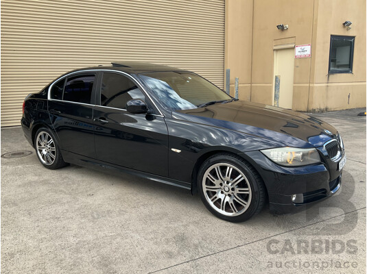 3/2010 BMW 323i E90 MY09 4d Sedan Black Sapphire Metallic 2.5L