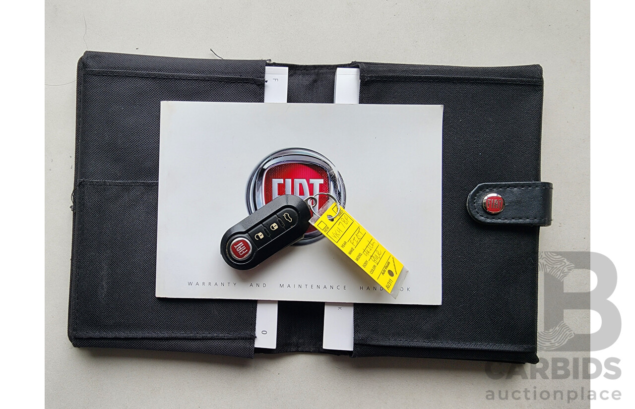 8/2014 Fiat 500 Sport MY13 3d Hatchback Blue 1.4L