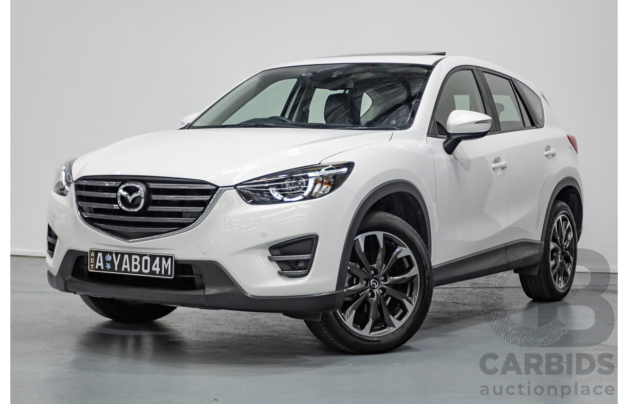 10/2016 Mazda Cx-5 GT (AWD) MY17 4D Wagon White 2.5L