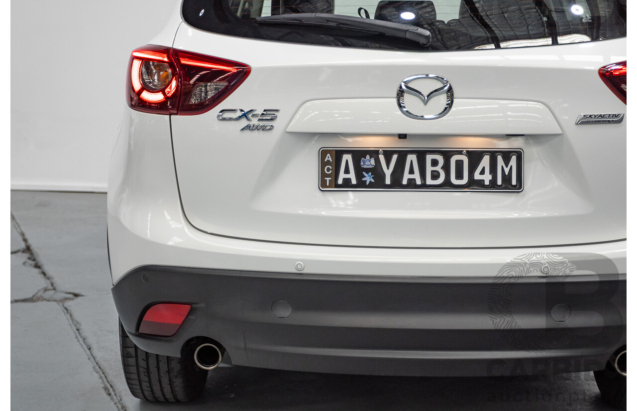 10/2016 Mazda Cx-5 GT (AWD) MY17 4D Wagon White 2.5L