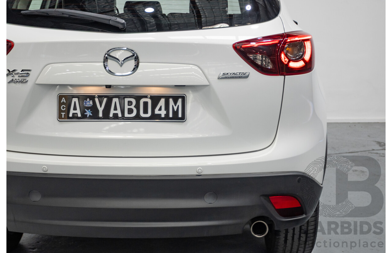 10/2016 Mazda Cx-5 GT (AWD) MY17 4D Wagon White 2.5L