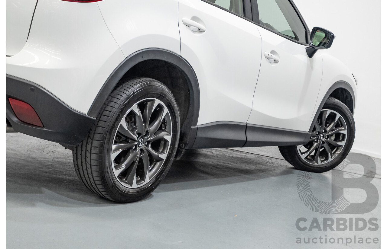 10/2016 Mazda Cx-5 GT (AWD) MY17 4D Wagon White 2.5L