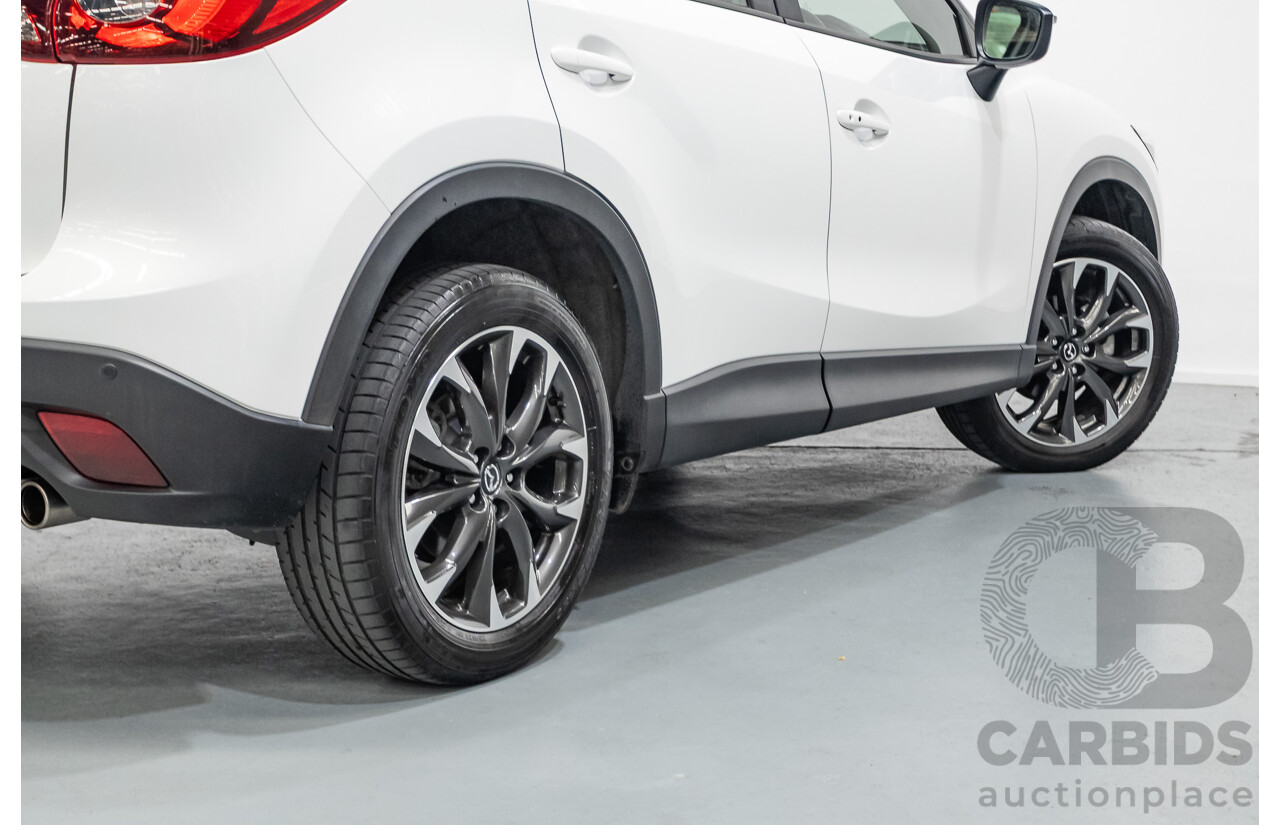 10/2016 Mazda Cx-5 GT (AWD) MY17 4D Wagon White 2.5L