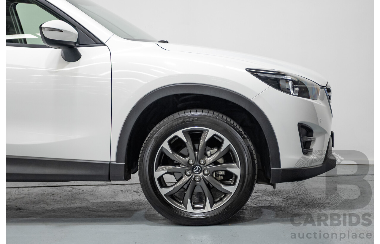 10/2016 Mazda Cx-5 GT (AWD) MY17 4D Wagon White 2.5L