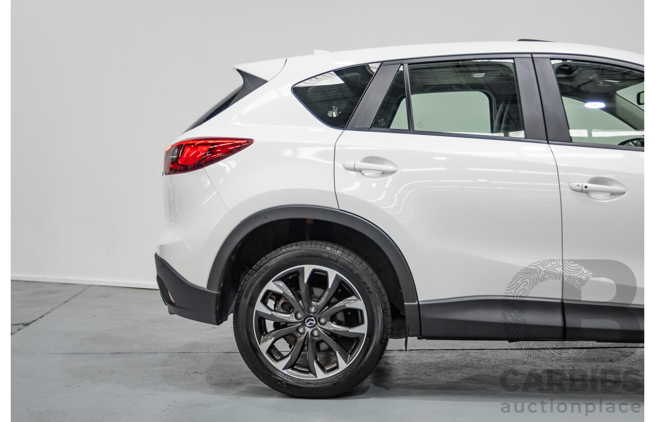 10/2016 Mazda Cx-5 GT (AWD) MY17 4D Wagon White 2.5L