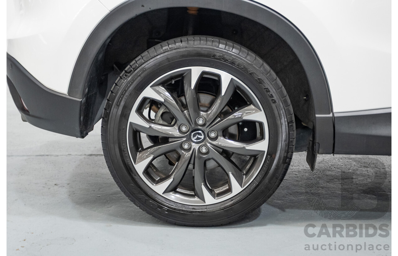 10/2016 Mazda Cx-5 GT (AWD) MY17 4D Wagon White 2.5L