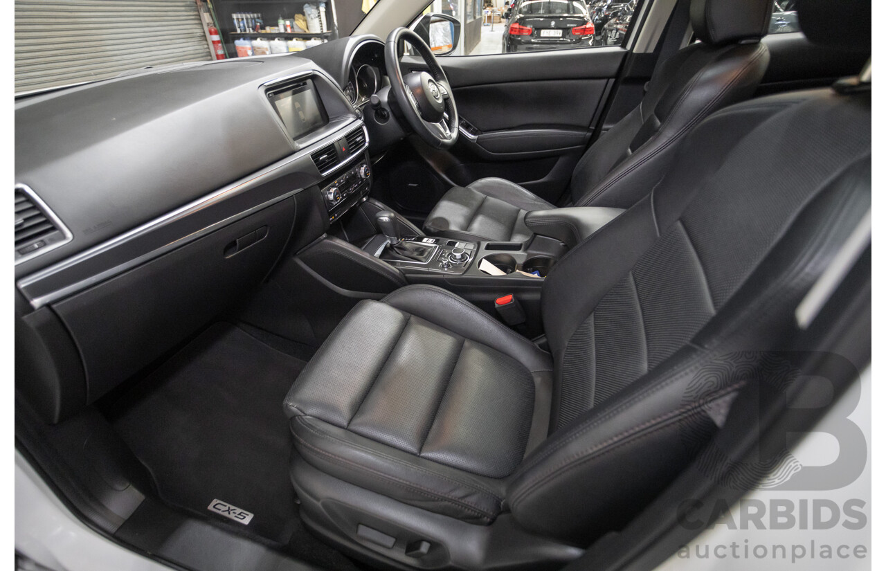 10/2016 Mazda Cx-5 GT (AWD) MY17 4D Wagon White 2.5L