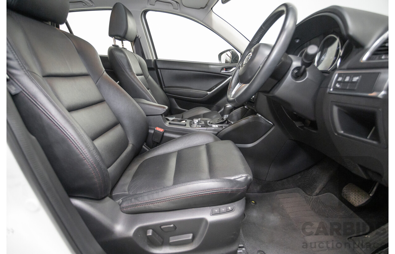 10/2016 Mazda Cx-5 GT (AWD) MY17 4D Wagon White 2.5L