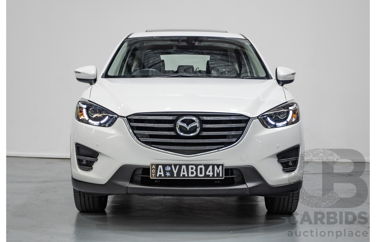 10/2016 Mazda Cx-5 GT (AWD) MY17 4D Wagon White 2.5L