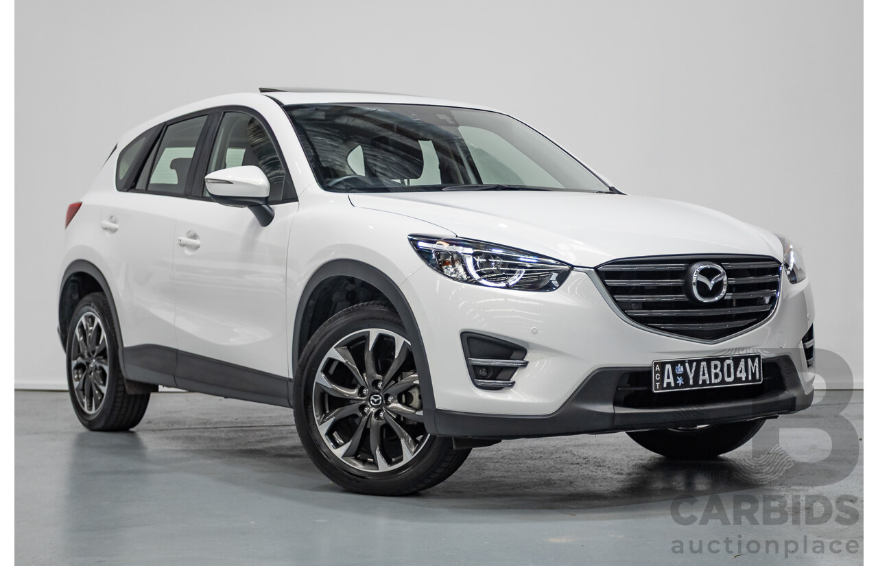 10/2016 Mazda Cx-5 GT (AWD) MY17 4D Wagon White 2.5L