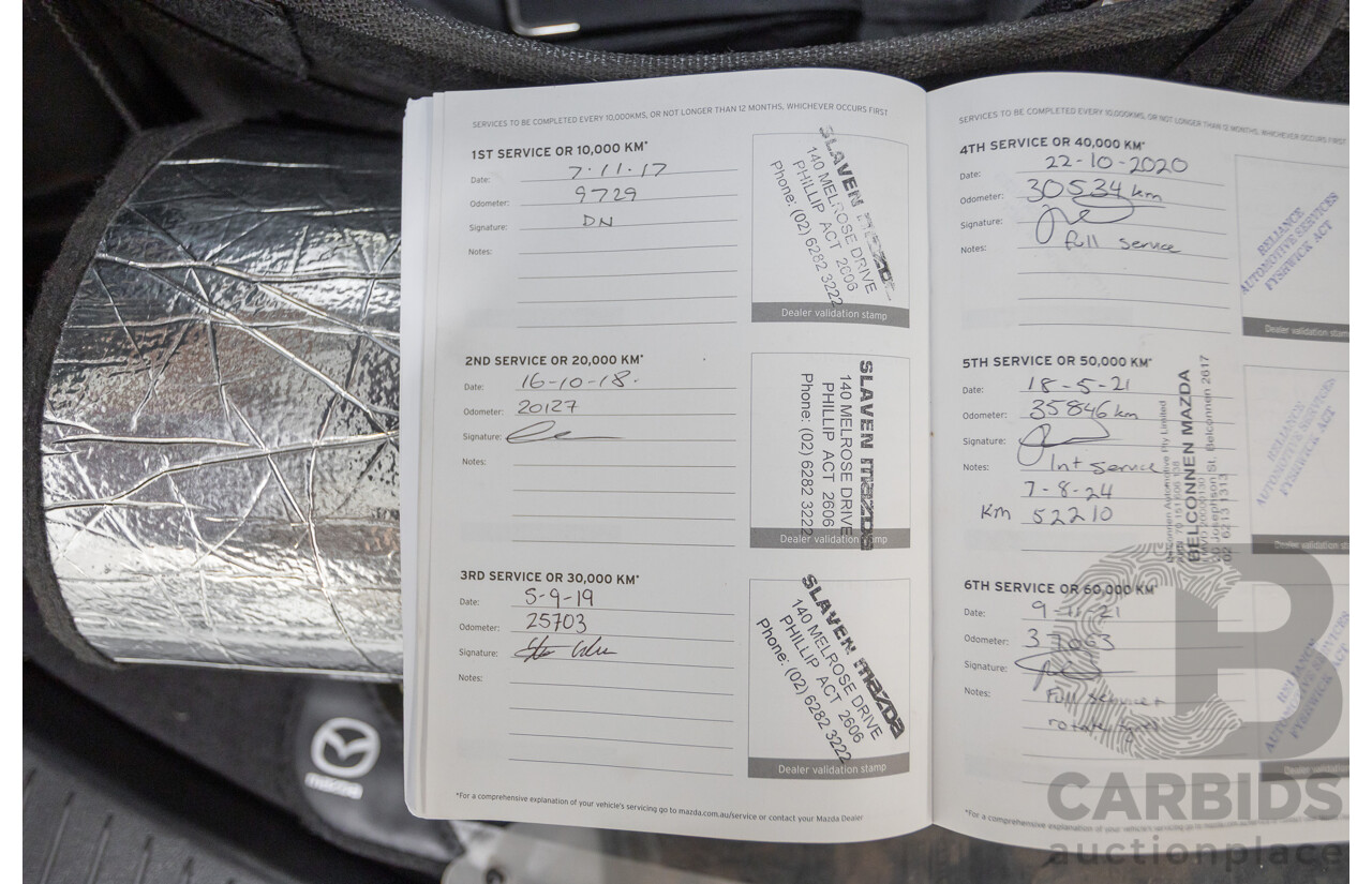 10/2016 Mazda Cx-5 GT (AWD) MY17 4D Wagon White 2.5L