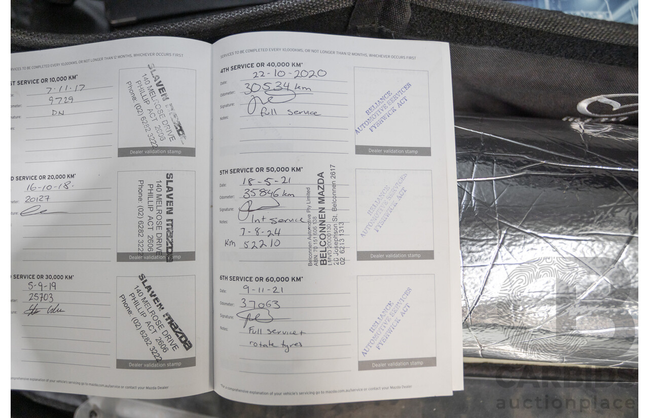 10/2016 Mazda Cx-5 GT (AWD) MY17 4D Wagon White 2.5L