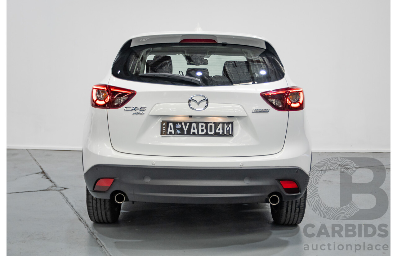10/2016 Mazda Cx-5 GT (AWD) MY17 4D Wagon White 2.5L