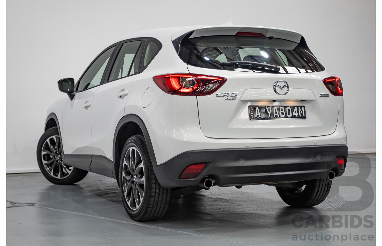10/2016 Mazda Cx-5 GT (AWD) MY17 4D Wagon White 2.5L