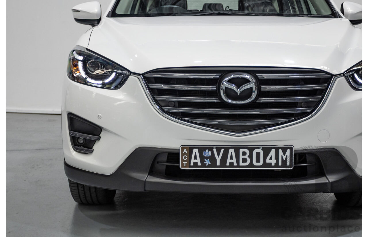 10/2016 Mazda Cx-5 GT (AWD) MY17 4D Wagon White 2.5L