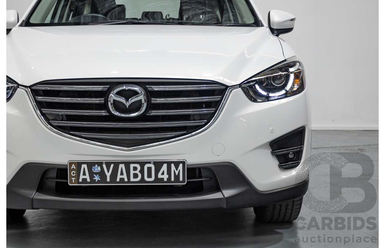10/2016 Mazda Cx-5 GT (AWD) MY17 4D Wagon White 2.5L