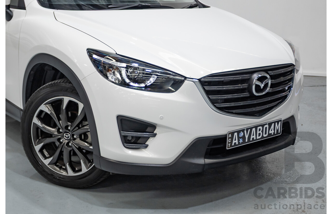 10/2016 Mazda Cx-5 GT (AWD) MY17 4D Wagon White 2.5L
