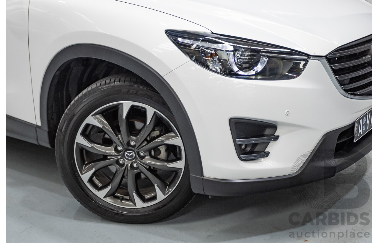 10/2016 Mazda Cx-5 GT (AWD) MY17 4D Wagon White 2.5L