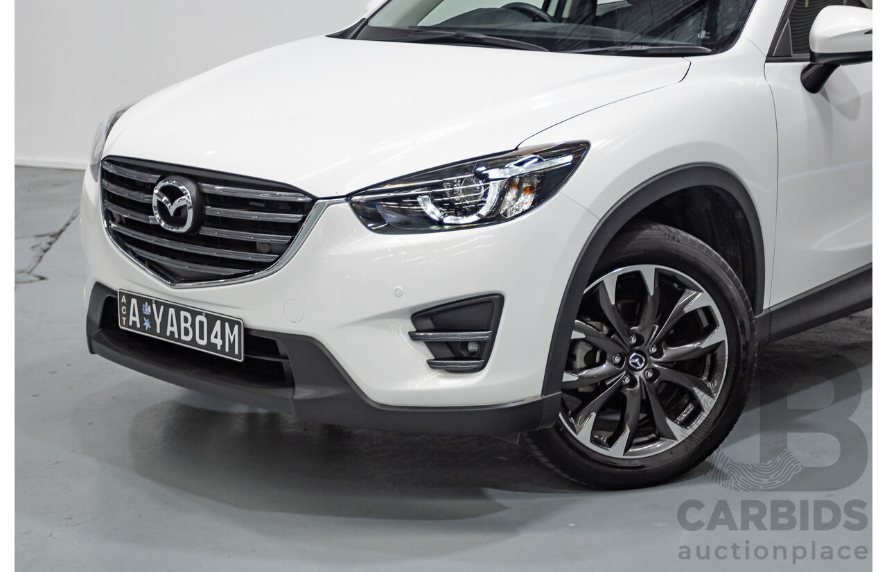 10/2016 Mazda Cx-5 GT (AWD) MY17 4D Wagon White 2.5L