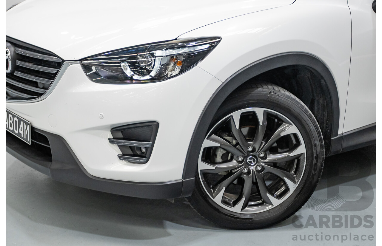 10/2016 Mazda Cx-5 GT (AWD) MY17 4D Wagon White 2.5L