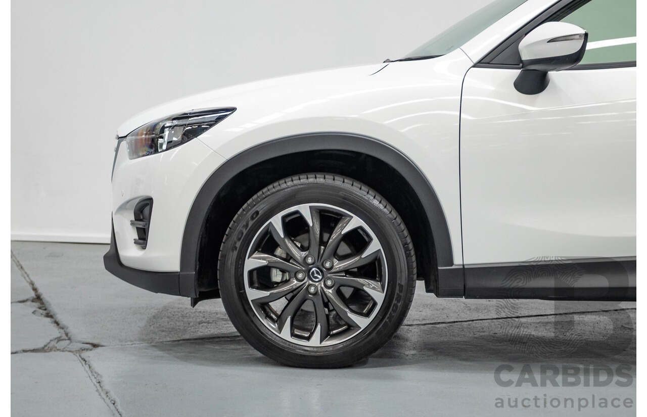 10/2016 Mazda Cx-5 GT (AWD) MY17 4D Wagon White 2.5L
