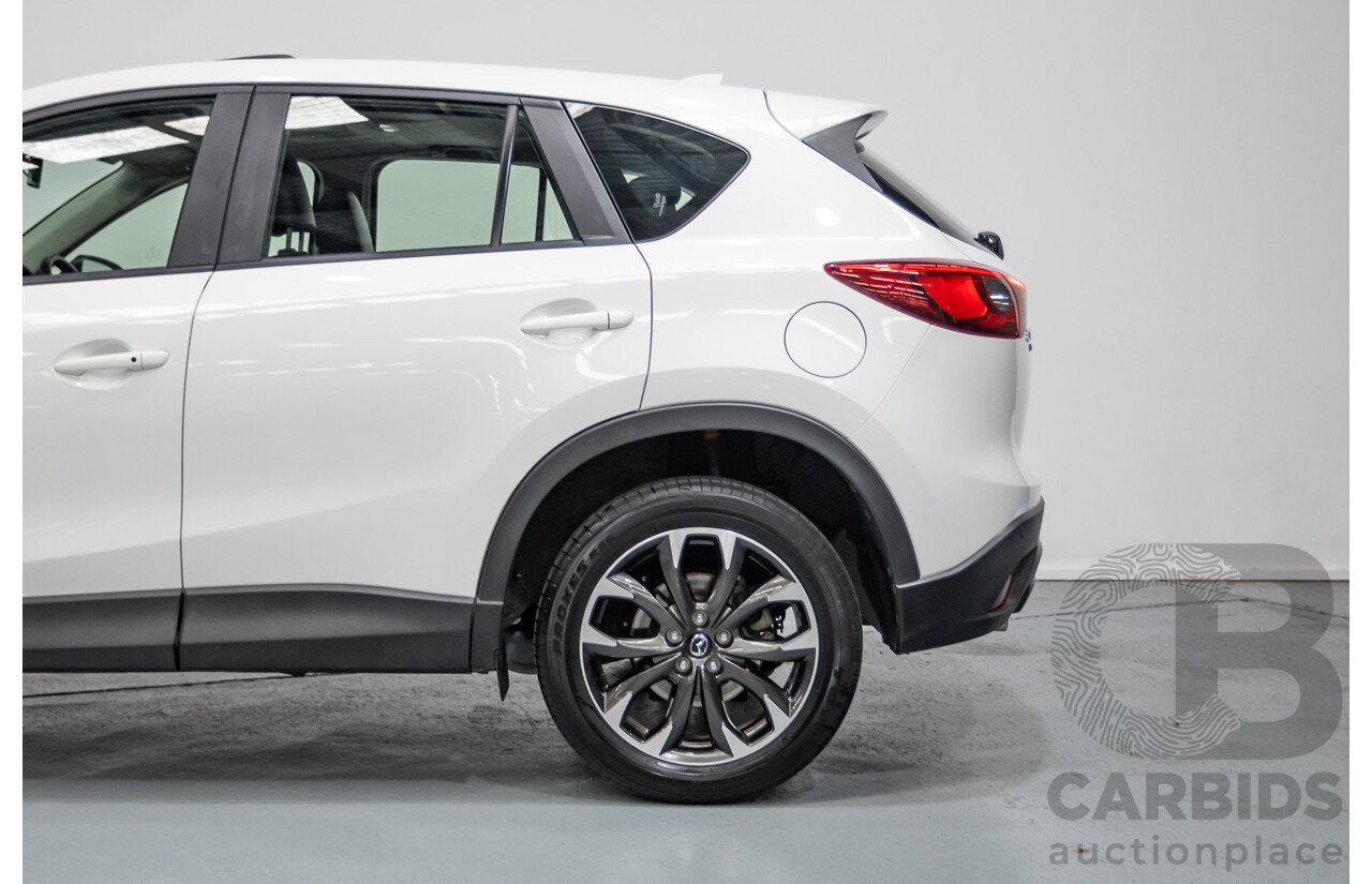 10/2016 Mazda Cx-5 GT (AWD) MY17 4D Wagon White 2.5L