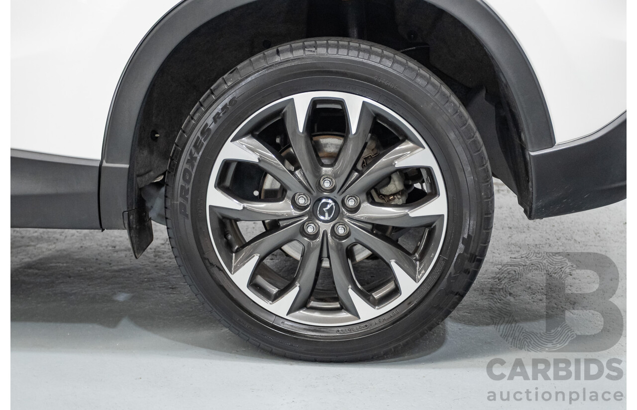 10/2016 Mazda Cx-5 GT (AWD) MY17 4D Wagon White 2.5L