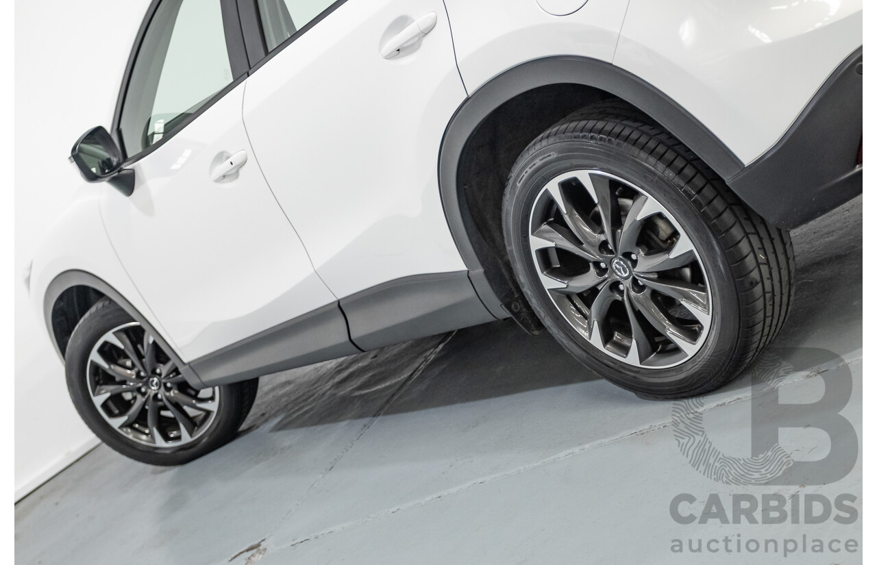 10/2016 Mazda Cx-5 GT (AWD) MY17 4D Wagon White 2.5L