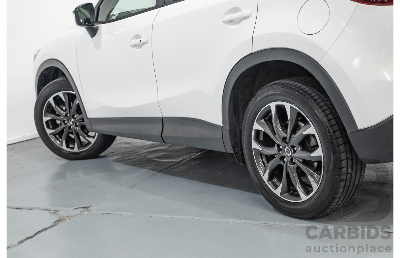 10/2016 Mazda Cx-5 GT (AWD) MY17 4D Wagon White 2.5L