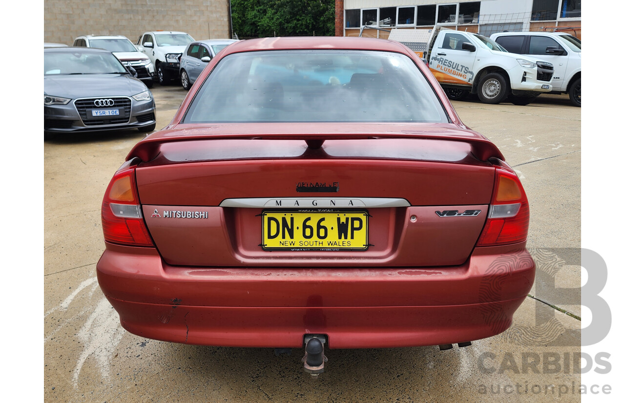 5/2000 Mitsubishi Magna Executive TH 4d Sedan Maroon 3.5L