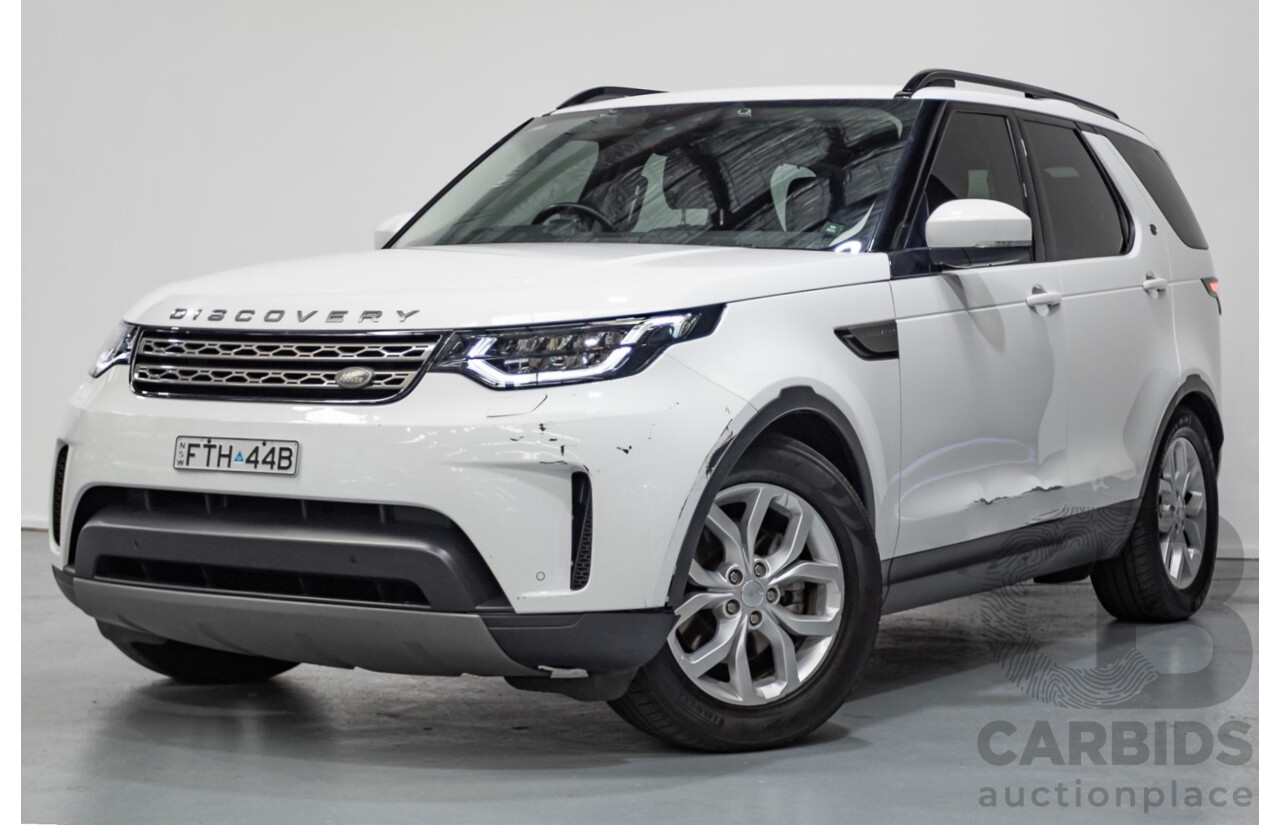 2/2018 Land Rover Discovery SD4 SE 4x4 MY18 4D Wagon Polaris White Twin Turbo Diesel 2.0L