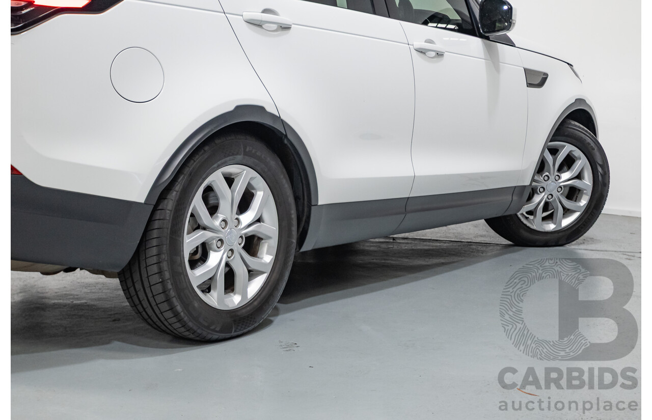 2/2018 Land Rover Discovery SD4 SE 4x4 MY18 4D Wagon Polaris White Twin Turbo Diesel 2.0L