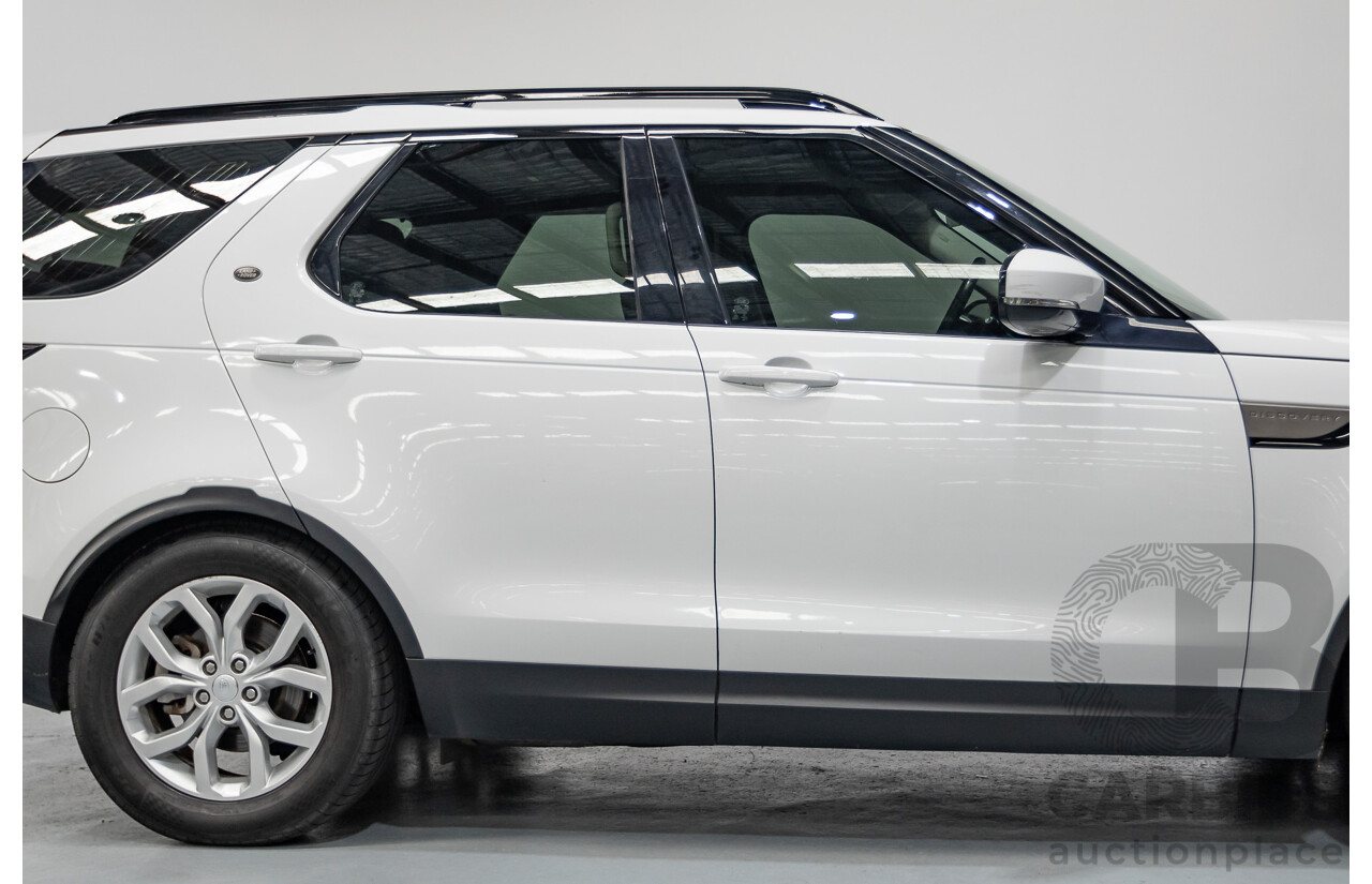 2/2018 Land Rover Discovery SD4 SE 4x4 MY18 4D Wagon Polaris White Twin Turbo Diesel 2.0L