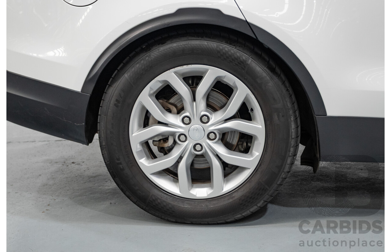 2/2018 Land Rover Discovery SD4 SE 4x4 MY18 4D Wagon Polaris White Twin Turbo Diesel 2.0L