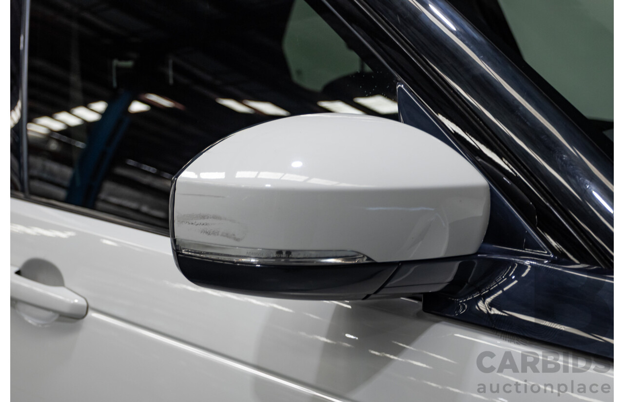 2/2018 Land Rover Discovery SD4 SE 4x4 MY18 4D Wagon Polaris White Twin Turbo Diesel 2.0L