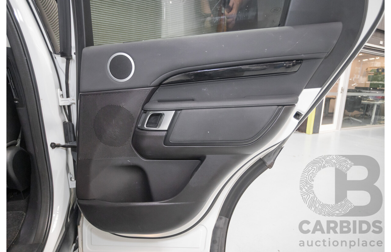 2/2018 Land Rover Discovery SD4 SE 4x4 MY18 4D Wagon Polaris White Twin Turbo Diesel 2.0L