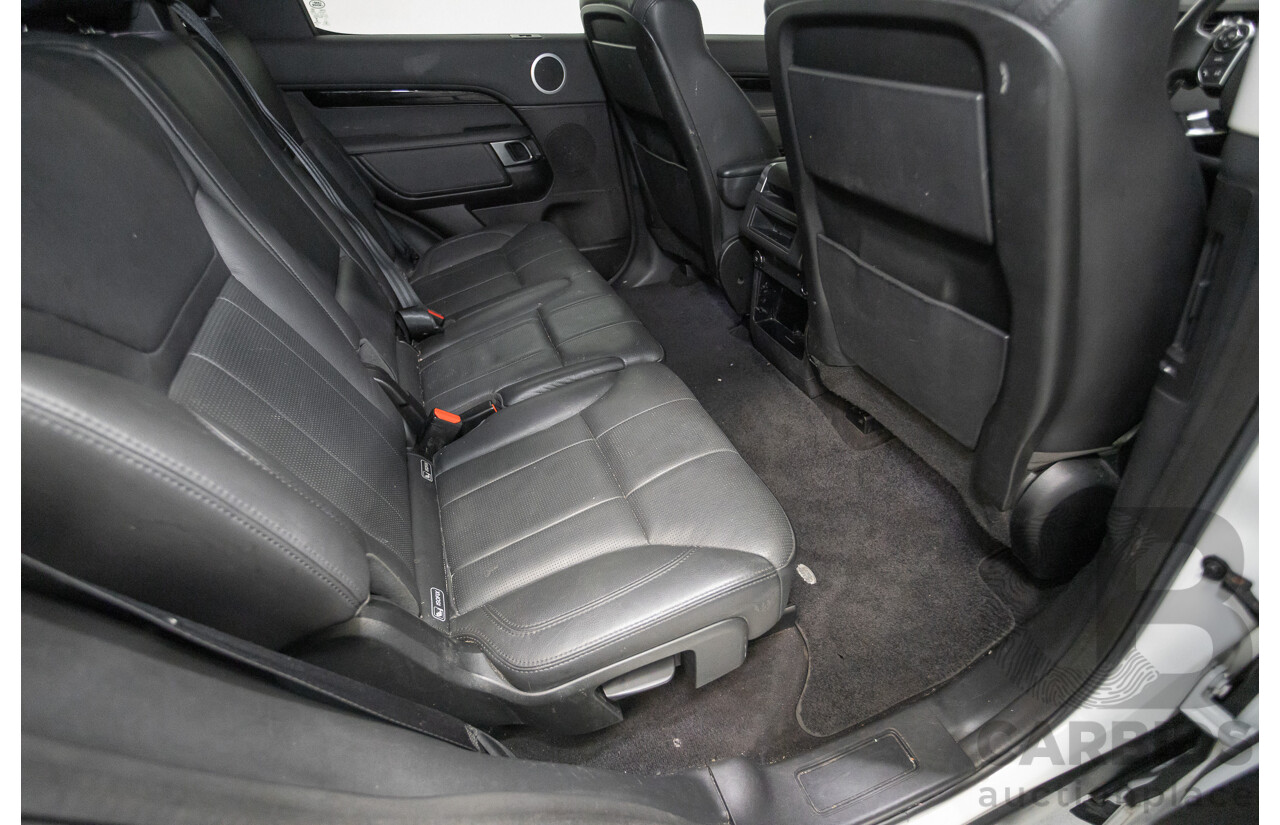 2/2018 Land Rover Discovery SD4 SE 4x4 MY18 4D Wagon Polaris White Twin Turbo Diesel 2.0L