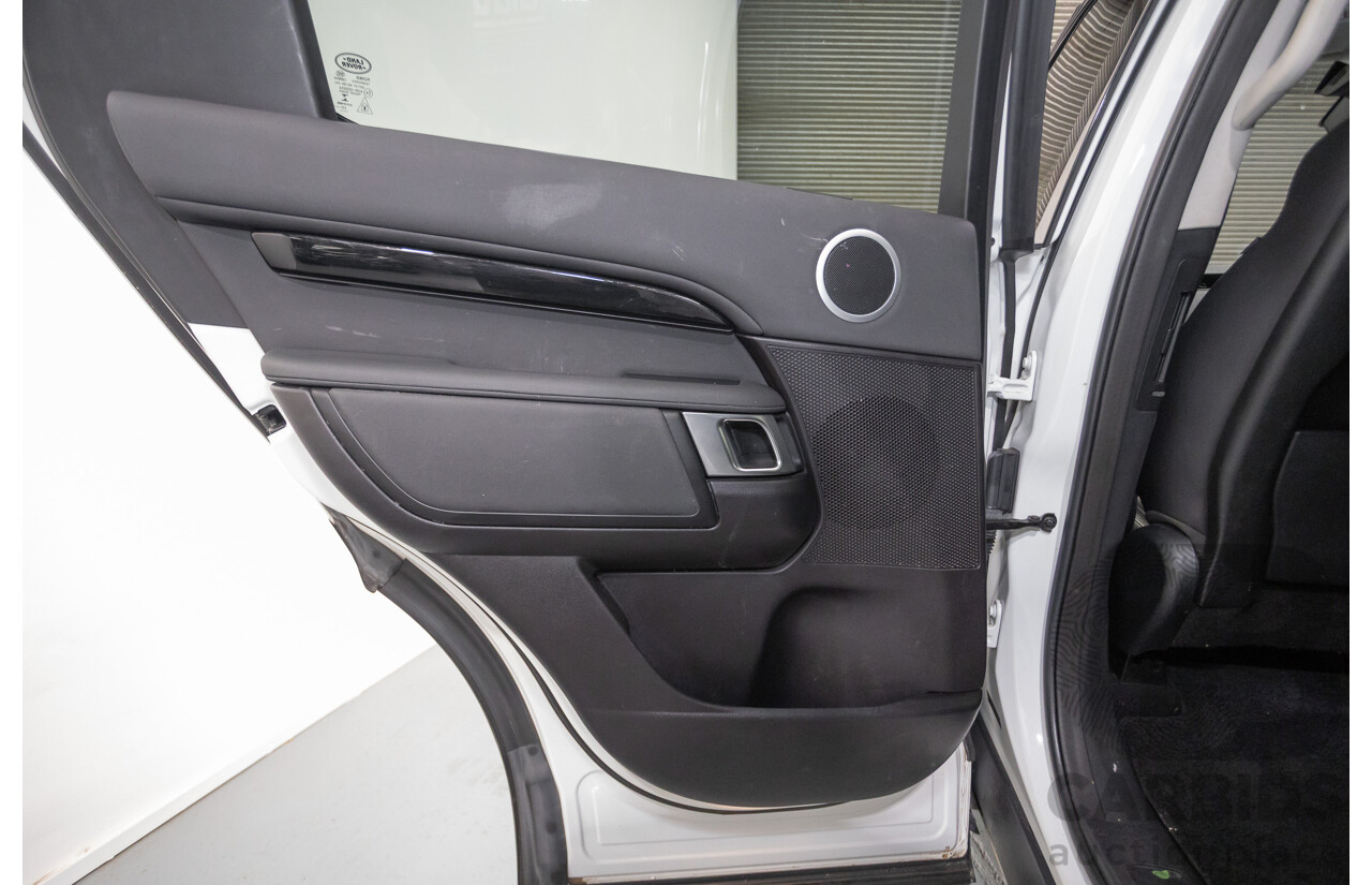 2/2018 Land Rover Discovery SD4 SE 4x4 MY18 4D Wagon Polaris White Twin Turbo Diesel 2.0L